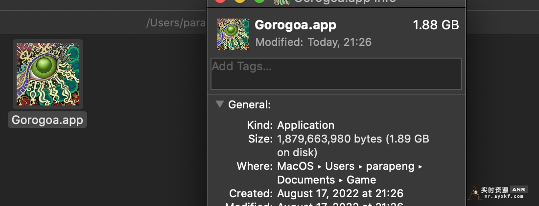 GOROGOA（画中世界）for mac